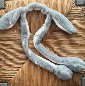🐾 Stormy Snuggles Wiggle Ears (Gray & White) Great Easter Basket Stuffer!